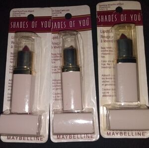 3 New Maybelline Lipsticks